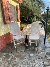Sedia da giardino - coppia
