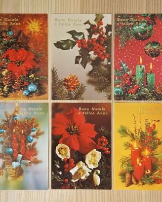 Cartoline biglietti natale vintage