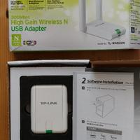 Antenna USB TP-LINK TL-WN822N a elevato guadagno