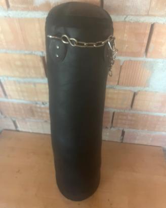 Sacco da boxe/pugilato nero