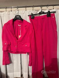 blazer completo giacca-pantaloni misto lino Liu Jo