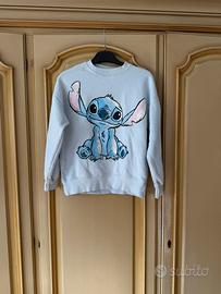 Felpa Stitch Disney classic Zara Azzurro 10-11 ann