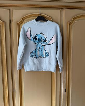 Felpa Stitch Disney classic Zara Azzurro 10-11 ann