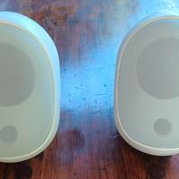 Coppia Speaker Box Altoparlanti Casse con staffa