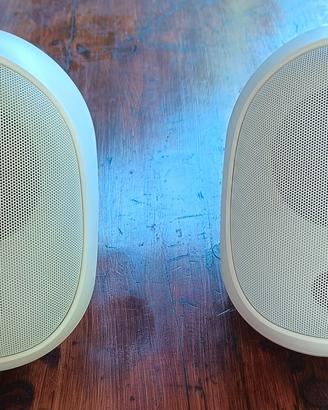 Coppia Speaker Box Altoparlanti Casse con staffa