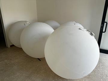 Lampada a sospensione sfera diametro 120 cm