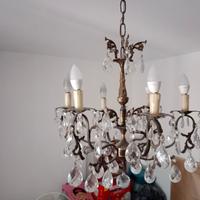 lampadario a gocce