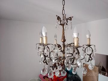 lampadario a gocce