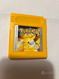 Pokemon giallo Nintendo gioco per Game Boy