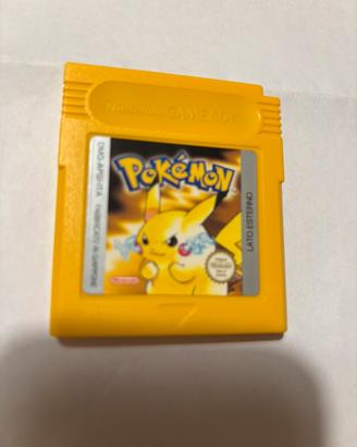 Pokemon giallo Nintendo gioco per Game Boy