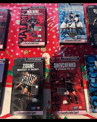 Le stelle del campionato italiano di calcio in VHS