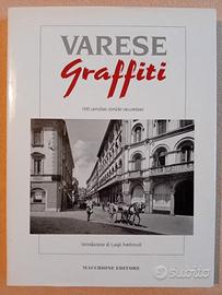 LIBRO CON 160 VECCHIE ANTICHE CARTOLINE VARESE