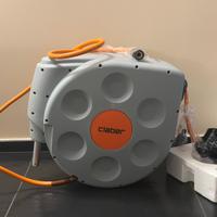 Tubo acqua giardino Avvolgitubo automat.30m Claber