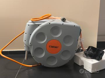 Tubo acqua giardino Avvolgitubo automat.30m Claber