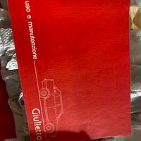 Libretto uso e manutenzione Alfa Romeo Giulietta