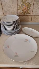 Set servizio sei piatti porcellana Bavaria