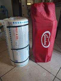 lettino campeggio giordano