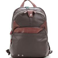 Piquadro Zaino in pelle porta PC-Tablet Nuovo