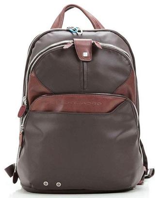 Piquadro Zaino in pelle porta PC-Tablet Nuovo