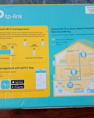 tp-link av600 Powerline Wi-Fi 3 pack kit
