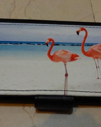 Cover Flip Case per Nokia Lumia 925 - Fenicotteri