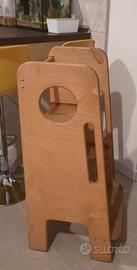 Sgabello montessoriano