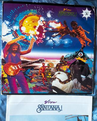 LP Santana Viva Santana! 1988