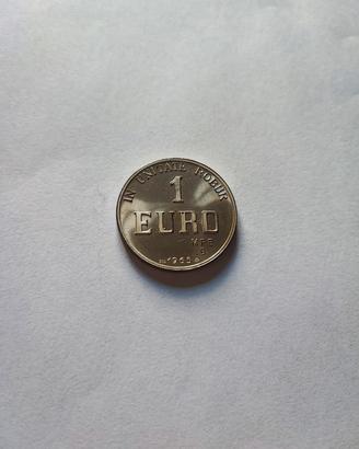 Medaglia 1€ in argento