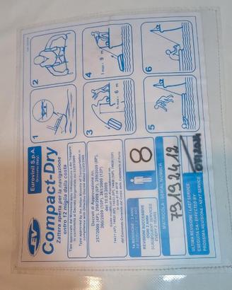 Zattera  Eurovinil SPA Compact Dry 12 Miglia