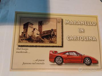 cartolina Ferrari F40 Maranello
