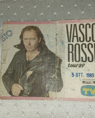 Vasco Rossi biglietto 1989
