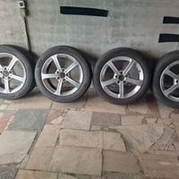 Cerchi+gomme invernali  205/55/R17 mercedes B