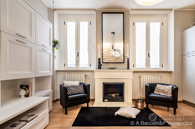 Elegante bilocale arredato con giardino