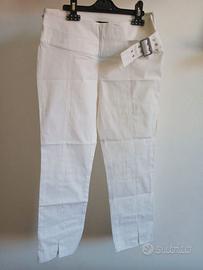 Pantaloni Trussardi bianchi – Taglia 42 – €50