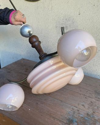 Lampadario stile liberty