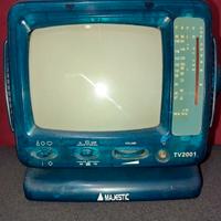 Televisione portatile Majesic TV2001 Blu