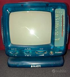 Televisione portatile Majesic TV2001 Blu