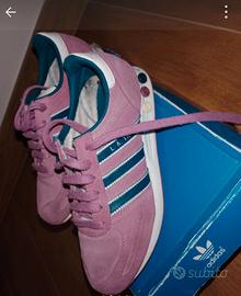 sneakers Adidas rosa e blu 38 e mezzo 