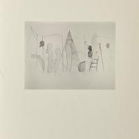 Mario Ceroli 1979 Litografia