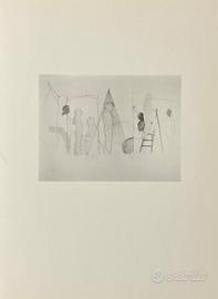 Mario Ceroli 1979 Litografia