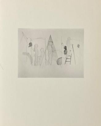 Mario Ceroli 1979 Litografia