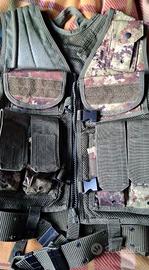 Gilet Tattico Professionale DEFCON 5 con Cinturone