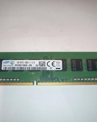MEMORIA RAM PC DESKTOP 4GB DDR3 1600MHZ NON-ECC SA