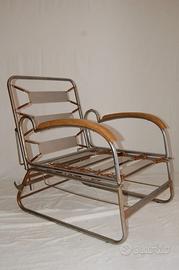 Poltrona letto regolabile Bauhaus Marcel Breuer