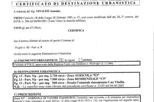 Terreno edificabile - 11500 mq San Vito Romano