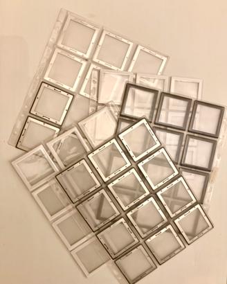 Gepe telaietti Diapositive 6x6 e Plasticoni Swar