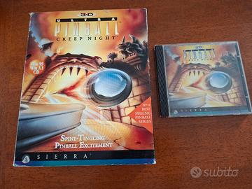 3d ultra  pinball Creep night big box pc