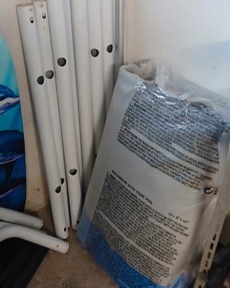 Kit Piscina Intex 488x244 cm