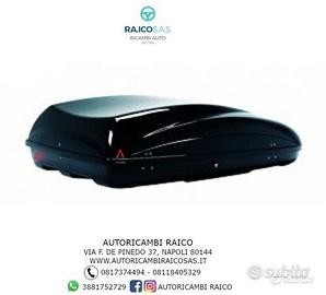 BOX BAULE PORTATUTTO HELIOS 400 NERO METALLIZZATO 