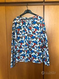 Maglia a fiori da  donna